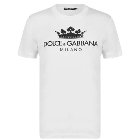 dolce gabbana t shirt milano|farfetch dolce and gabbana t shirts.